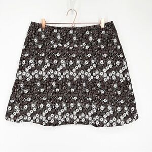 NWT Tuckernuck Floral Jacquard‎ A-Line Mini Skirt Size XL